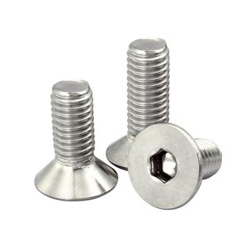 東明 DIN7991內(nèi)六角沉頭螺釘，M4-0.7X16，不銹鋼304，強度A2-70